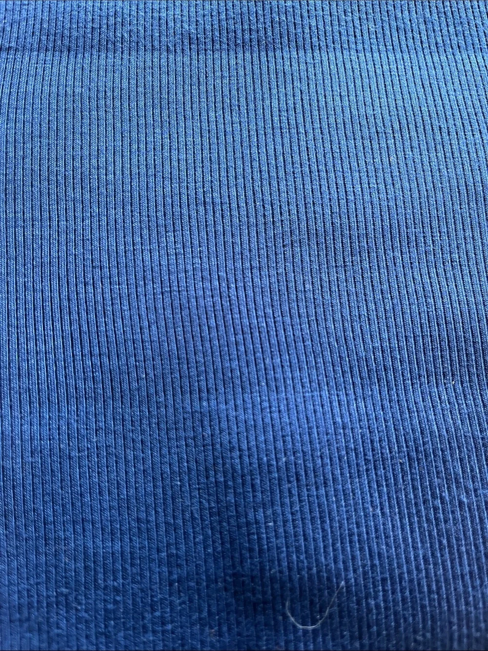 Navy Blue Soft Knit  Spandex Fabric By Stone Harbor Inc 2 Yards